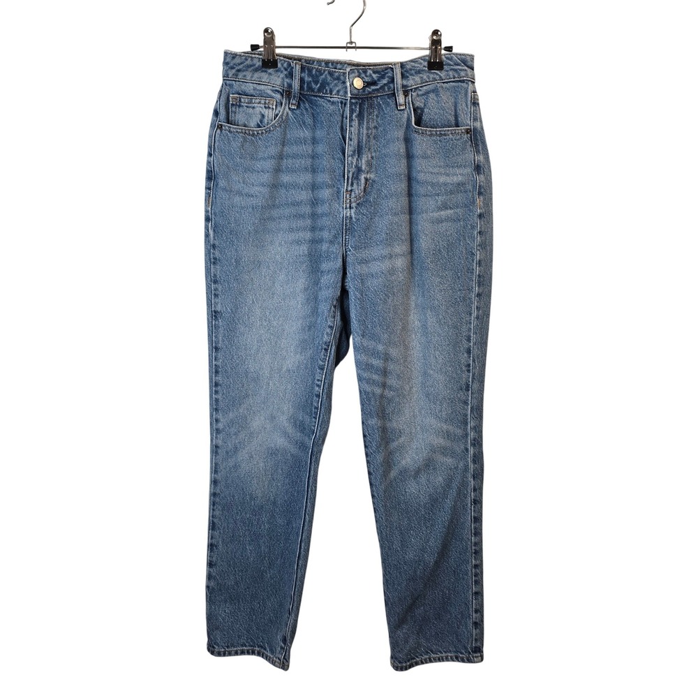 PacSun Mom Jean Women 28 Blue Medium Wash High Waisted Tapered Leg Denim